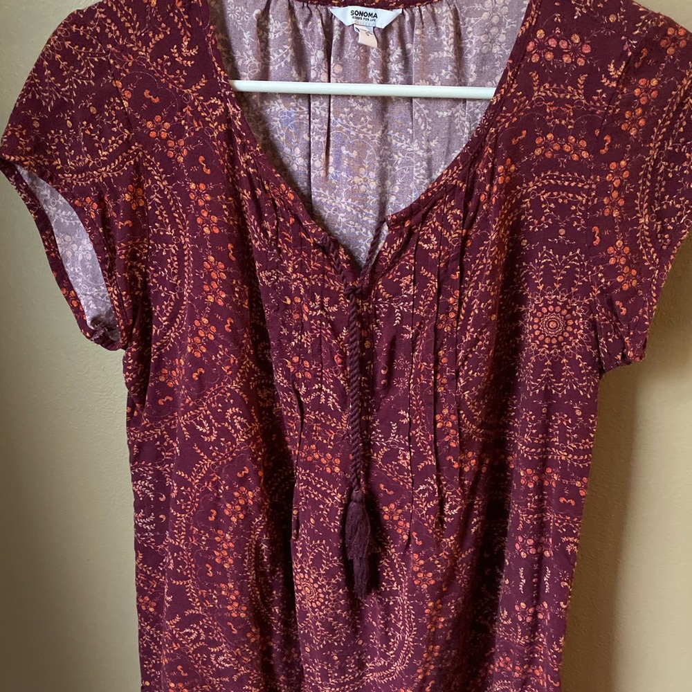 Multi colored tee shirt